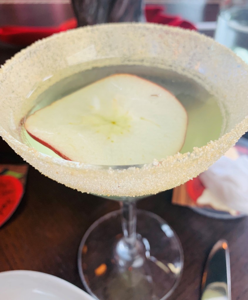 Enchanted apple cocktail
